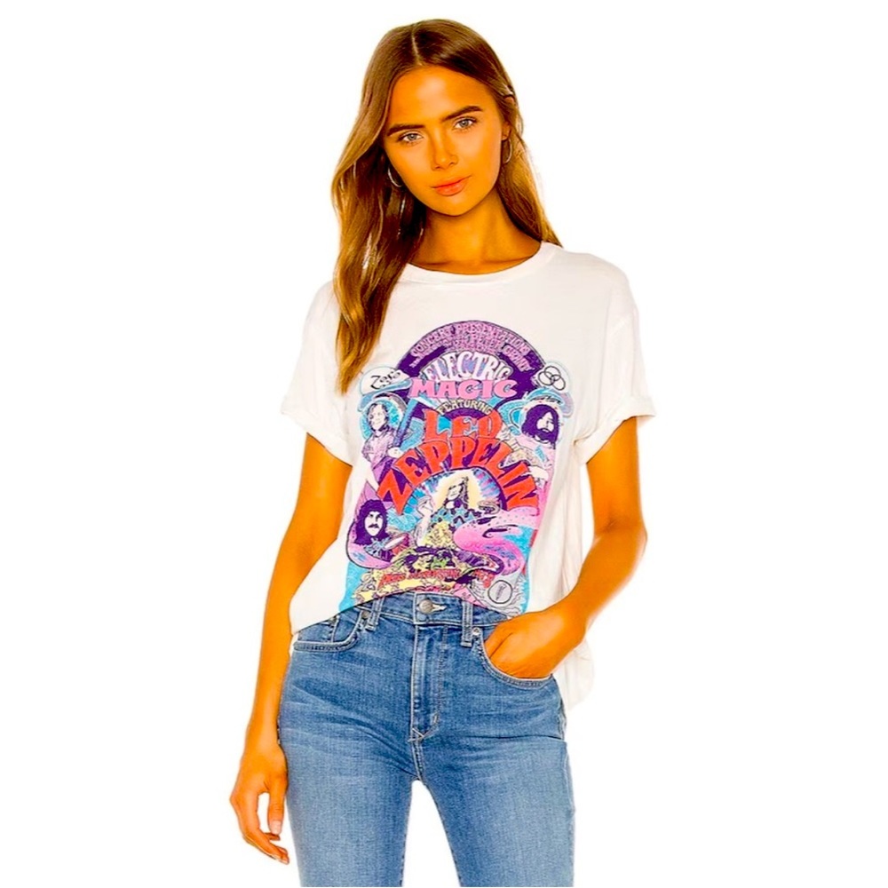 EUC SIZE XS/S LED ZEPPELIN CONCERT TEE